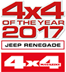 Jeep renegade 4x4 of the year 2017